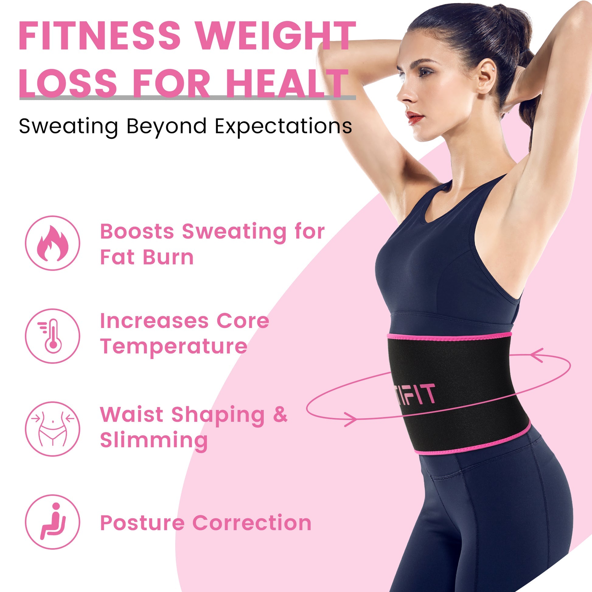 Pilates Belt - Adjustable Core & Back support