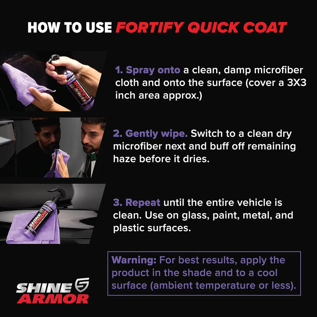 Fortify Quick Coat – Car Shine Protector