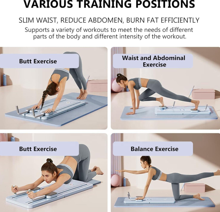 Pilates Reformer set 6-in-1