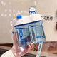Dual Straw Water Bottle