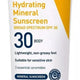 CeraVe 100% Mineral Sunscreen SPF 50 Body Sunscreen with Zinc Oxide & Titanium Dioxide for Sensitive Skin 5 oz, 1 Pack, 5 Fl Oz
