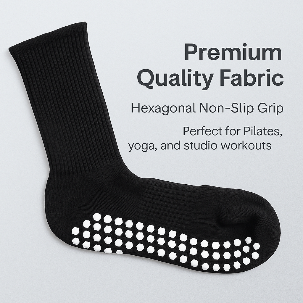 Pilates Socks - Low cut & Breathable