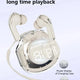 T8 Crystal Wireless Earphones - Transparent (Air 39)