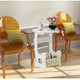 White Round Coffee Tea Table
